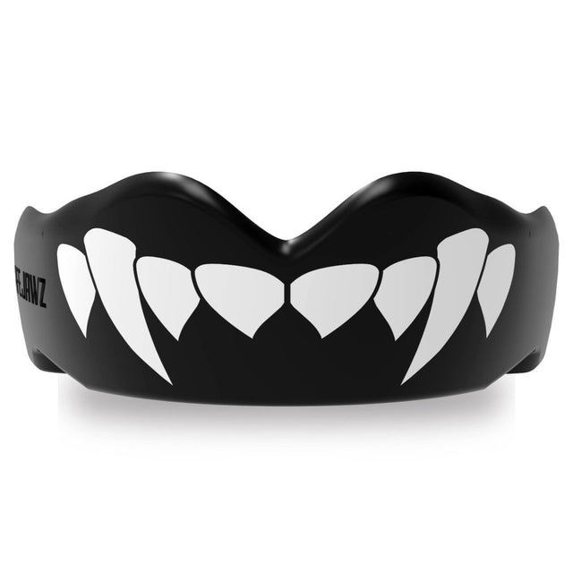 SafeJawz Extro Fangz Mouth Guard Black/White