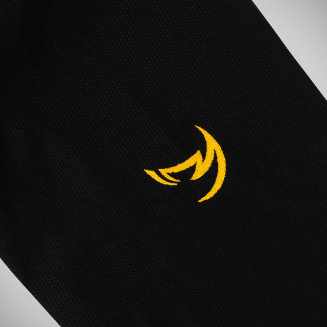 Fumetsu Kids Ghost V-Lite BJJ Gi Black/Yellow