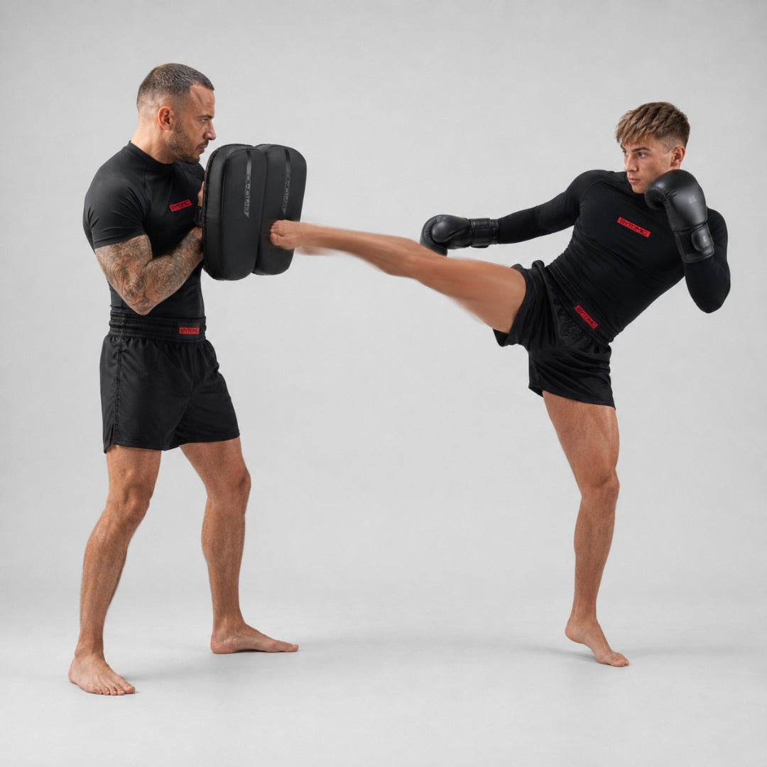 Bytomic Red Label Flat Thai Pads Black/Black