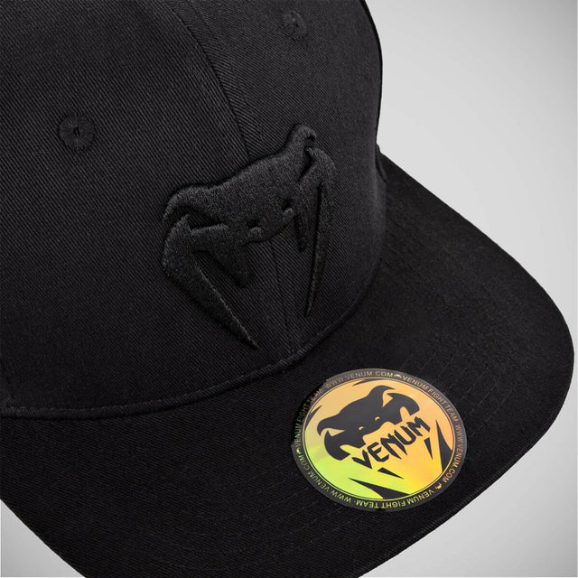 Venum Classic Snapback Cap Black/Black