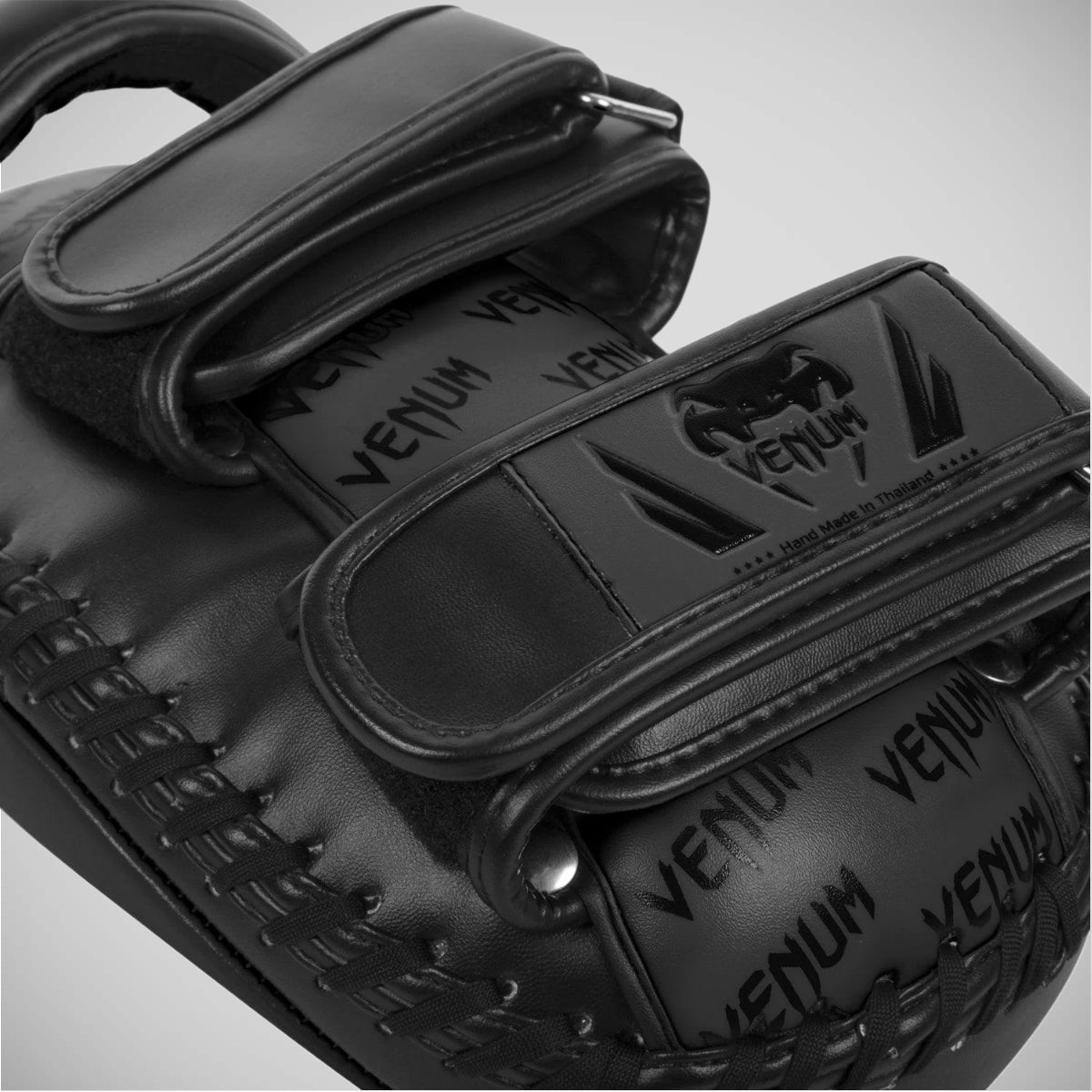 Black/Black Venum Light Curved Thai Pads