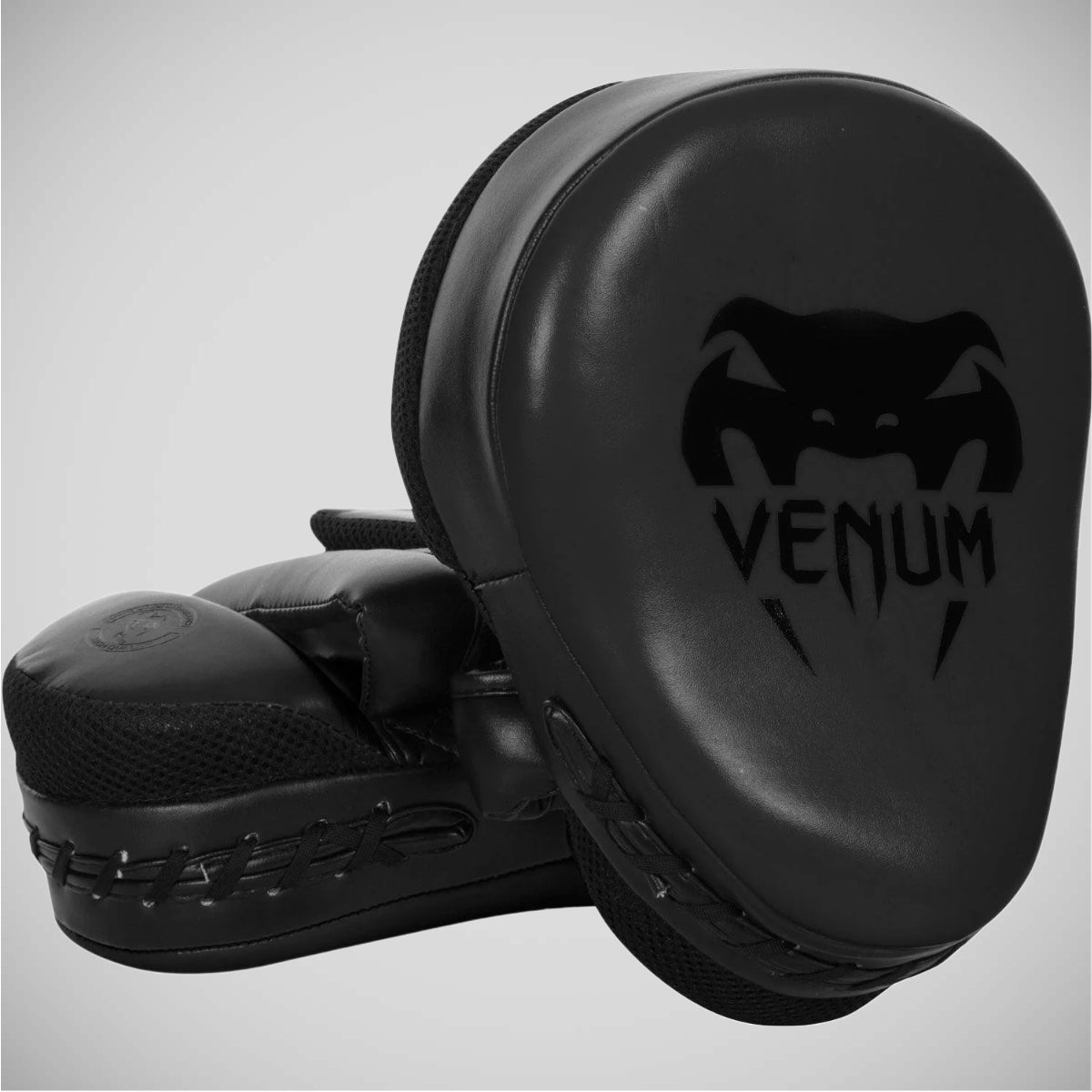 Black/Black Venum Light Curved Thai Pads