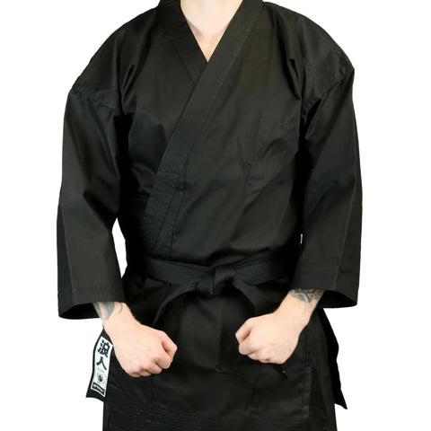 Black Bytomic Ronin Middleweight Karate Uniform