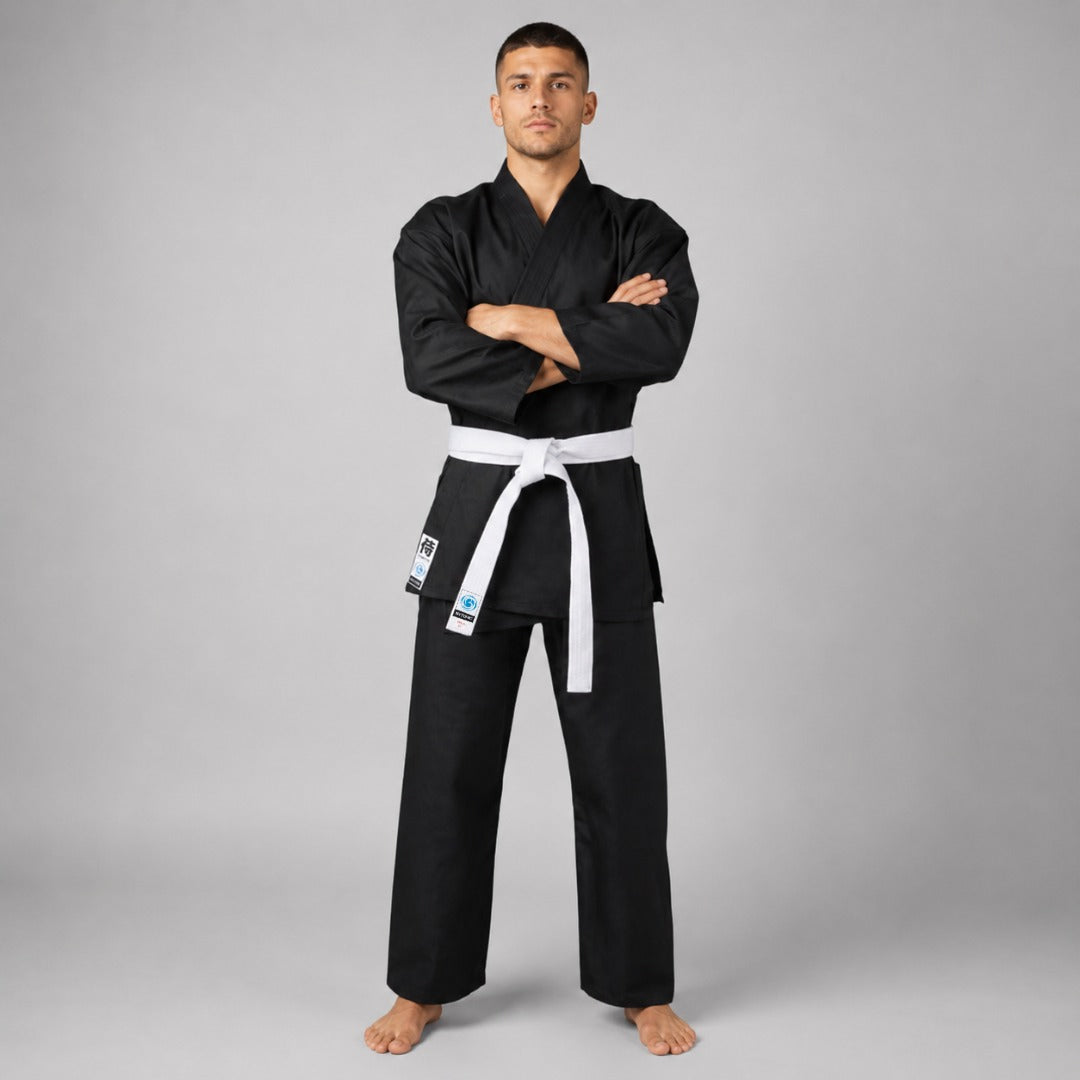 Bytomic Adult Student Karate Uniform Black