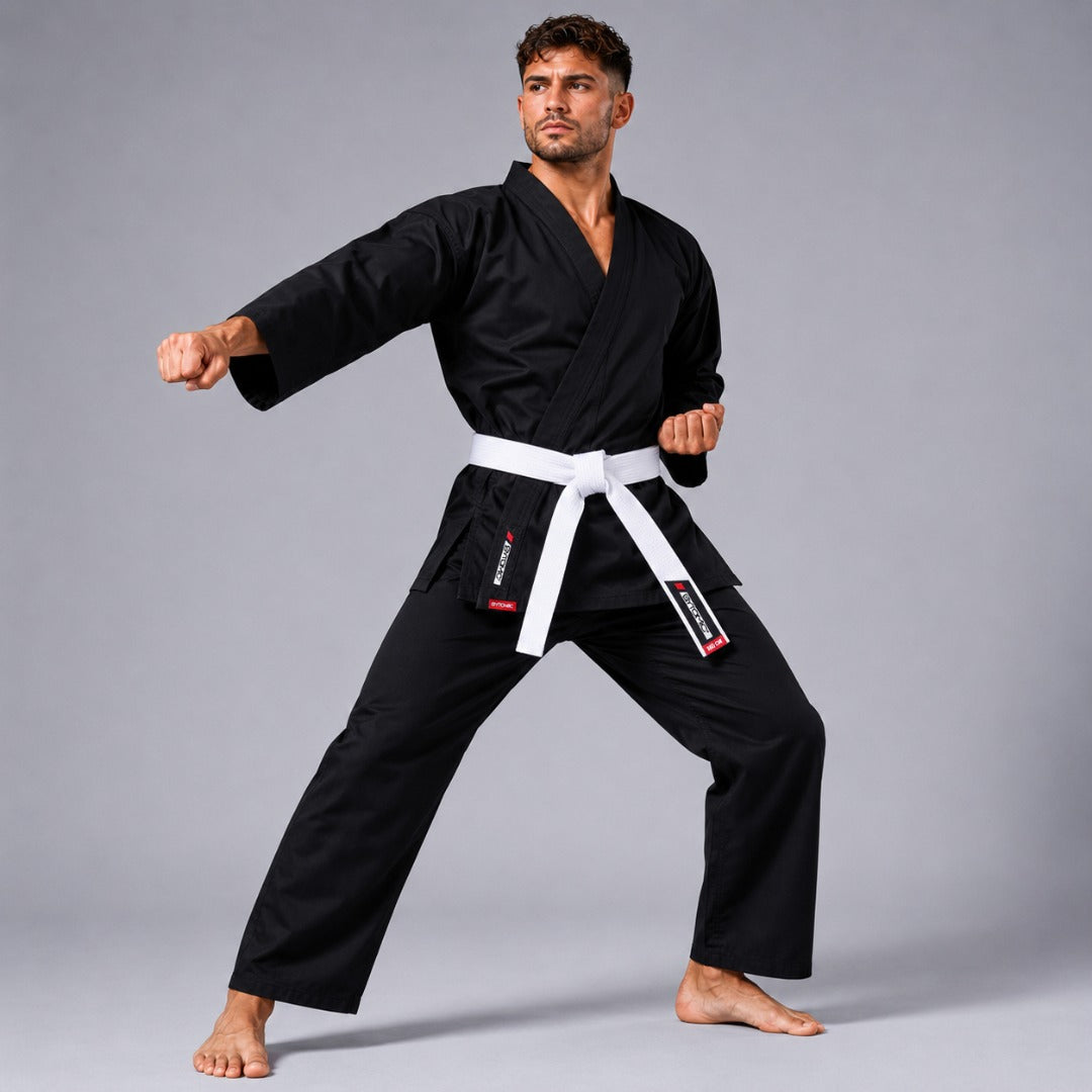Bytomic Red Label 7oz Lightweight Karate Uniform Black