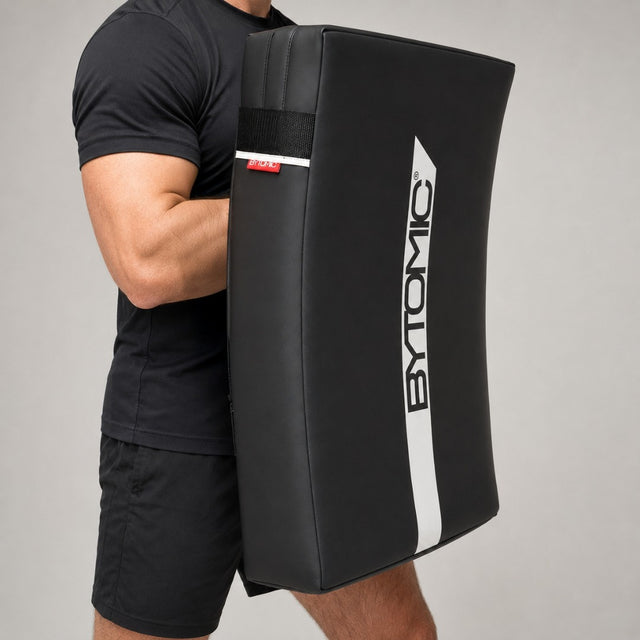 Bytomic Red Label Curved Kick Shield Black