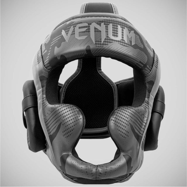 Camo Venum Elite Head Guard Black/Dark
