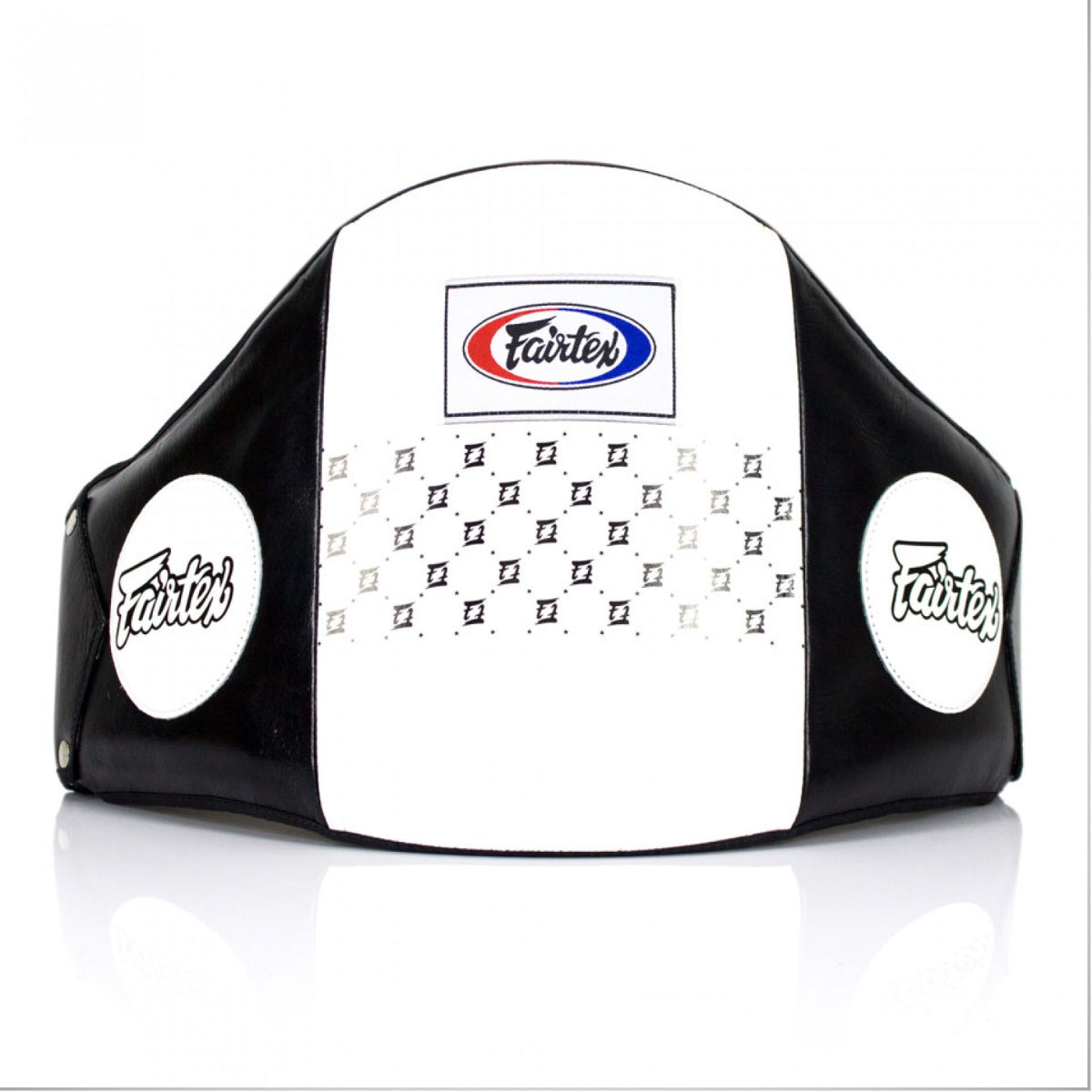 Fairtex BPV1 Leather Belly Pad Black
