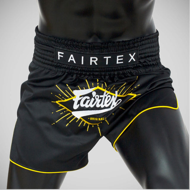 Fairtex BS1903 Focus Muay Thai Shorts Black