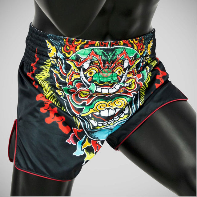 Fairtex BS1912 Kabuki Muay Thai Shorts Black