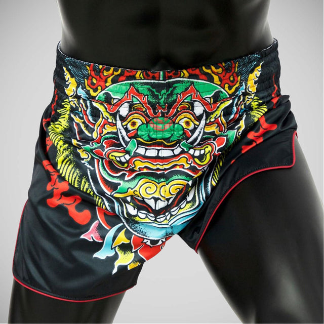 Fairtex BS1912 Kabuki Muay Thai Shorts Black