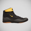 Nike fügt 3 Wrestling -Stiefel schwarz/gold zu