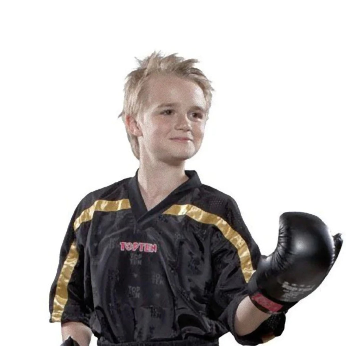 Top Ten Mesh Kickboxing Jacket Black/Gold