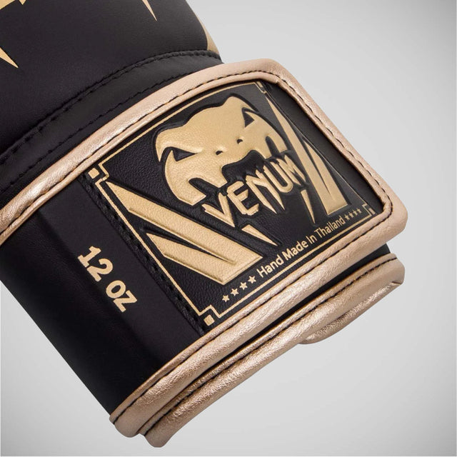 Venum Elite Boxing Gloves Black/Gold