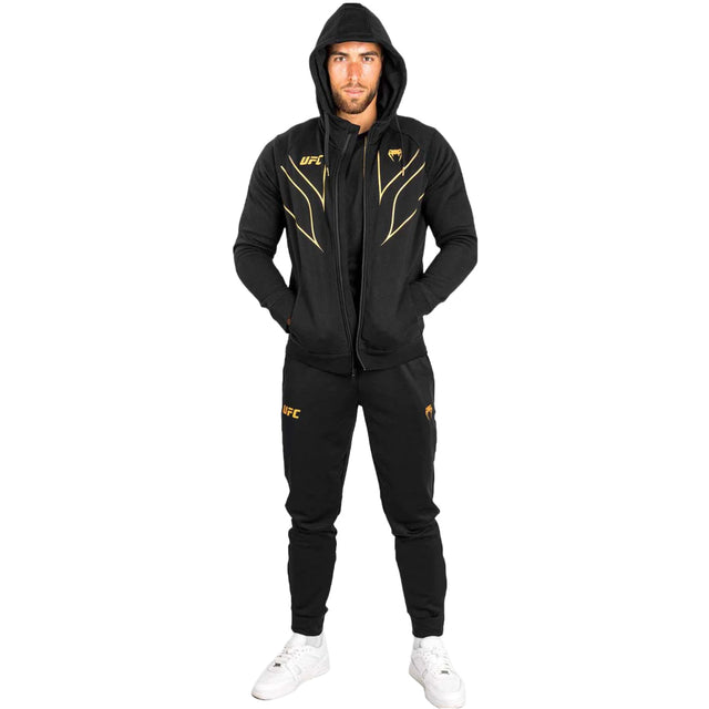 Venum UFC Fight Night 2.0 Replica Full Zip Hoodie Black/Gold