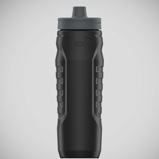 Black/Grey Under Armour Sideline Squeeze 950ml Sports Bottle