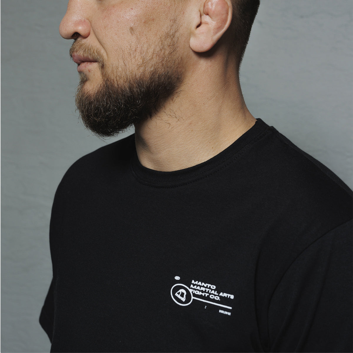 Manto mal t-skjorte svart