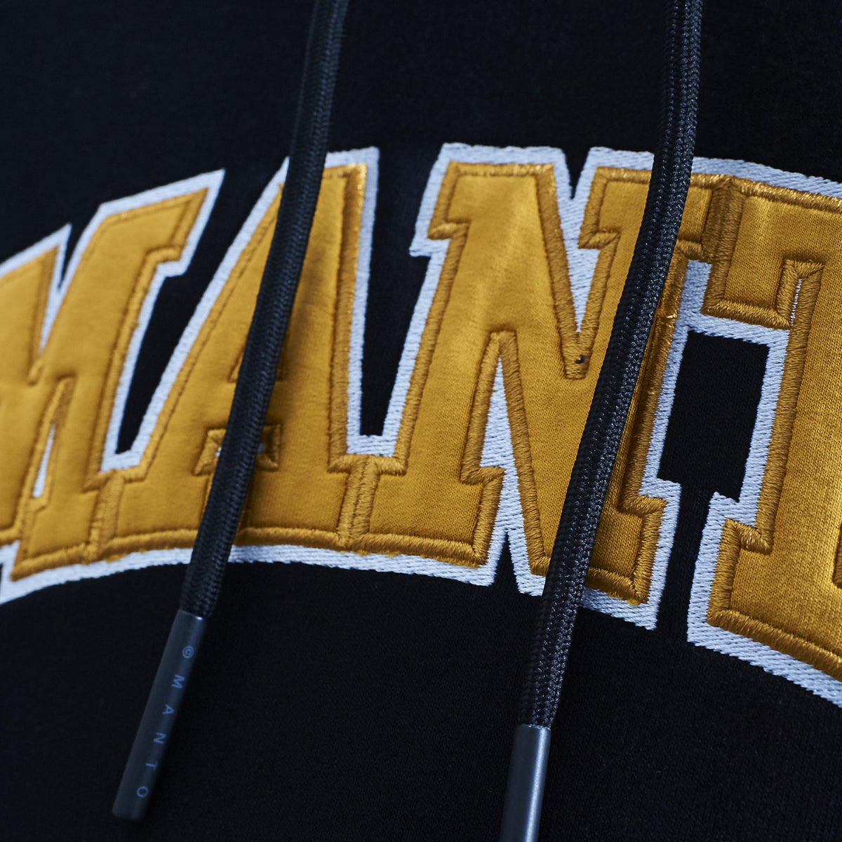 Manto varsity hoodie svart