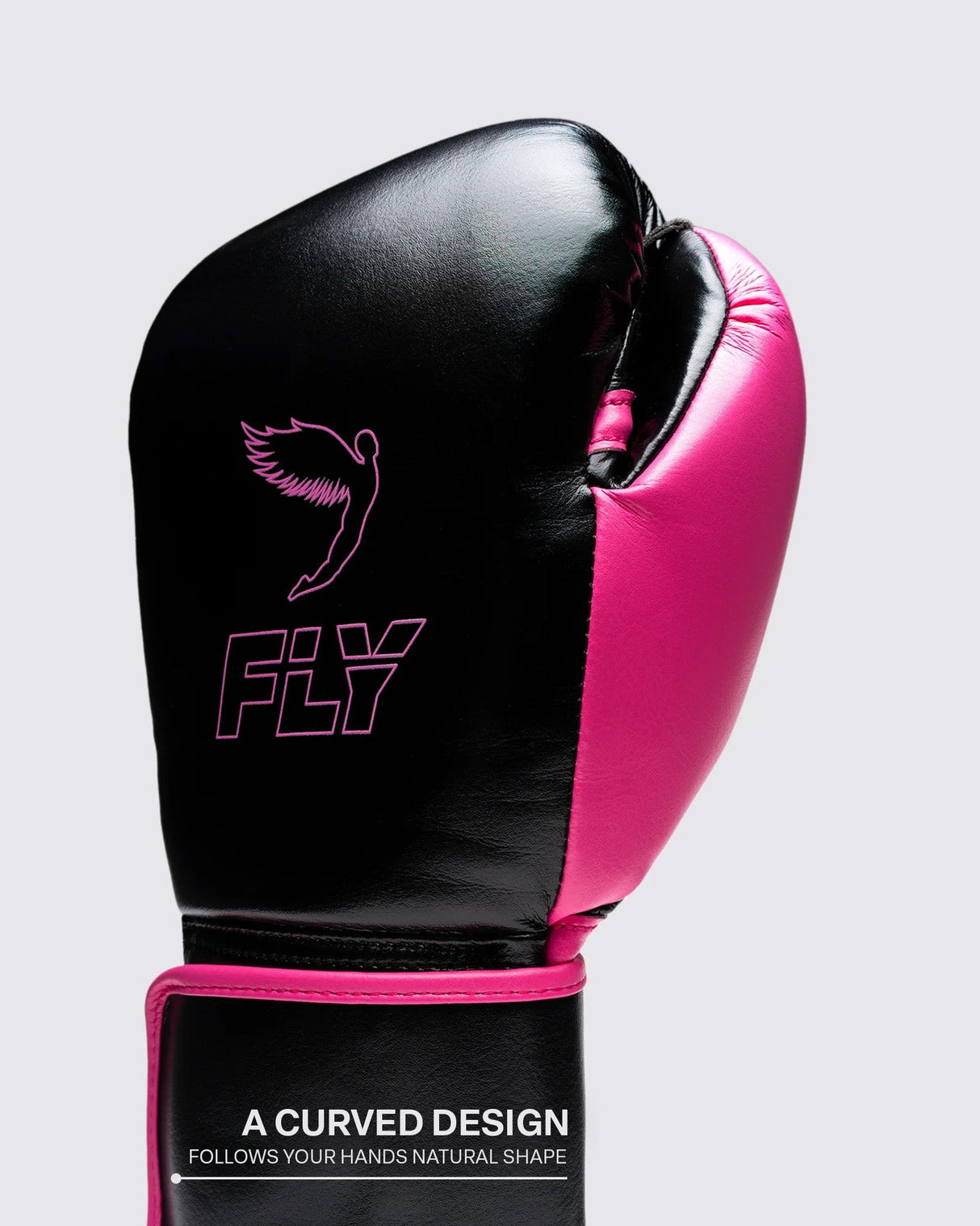 Fly Superloop Pro X 2 Boxing Gloves Black/Pink