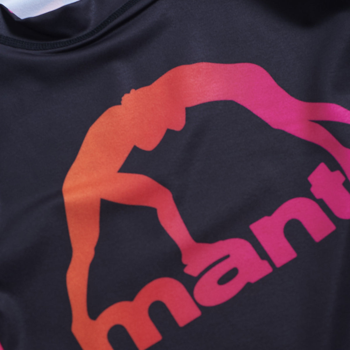 Manto Leopard Rash Guard preto/rosa