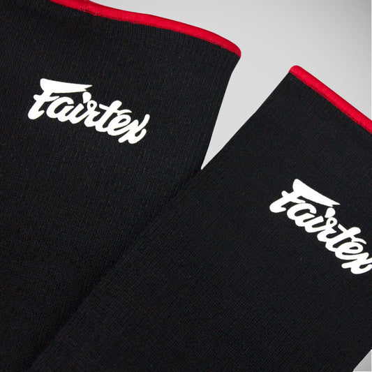 Black/Red Fairtex AS1 Ankle Supports