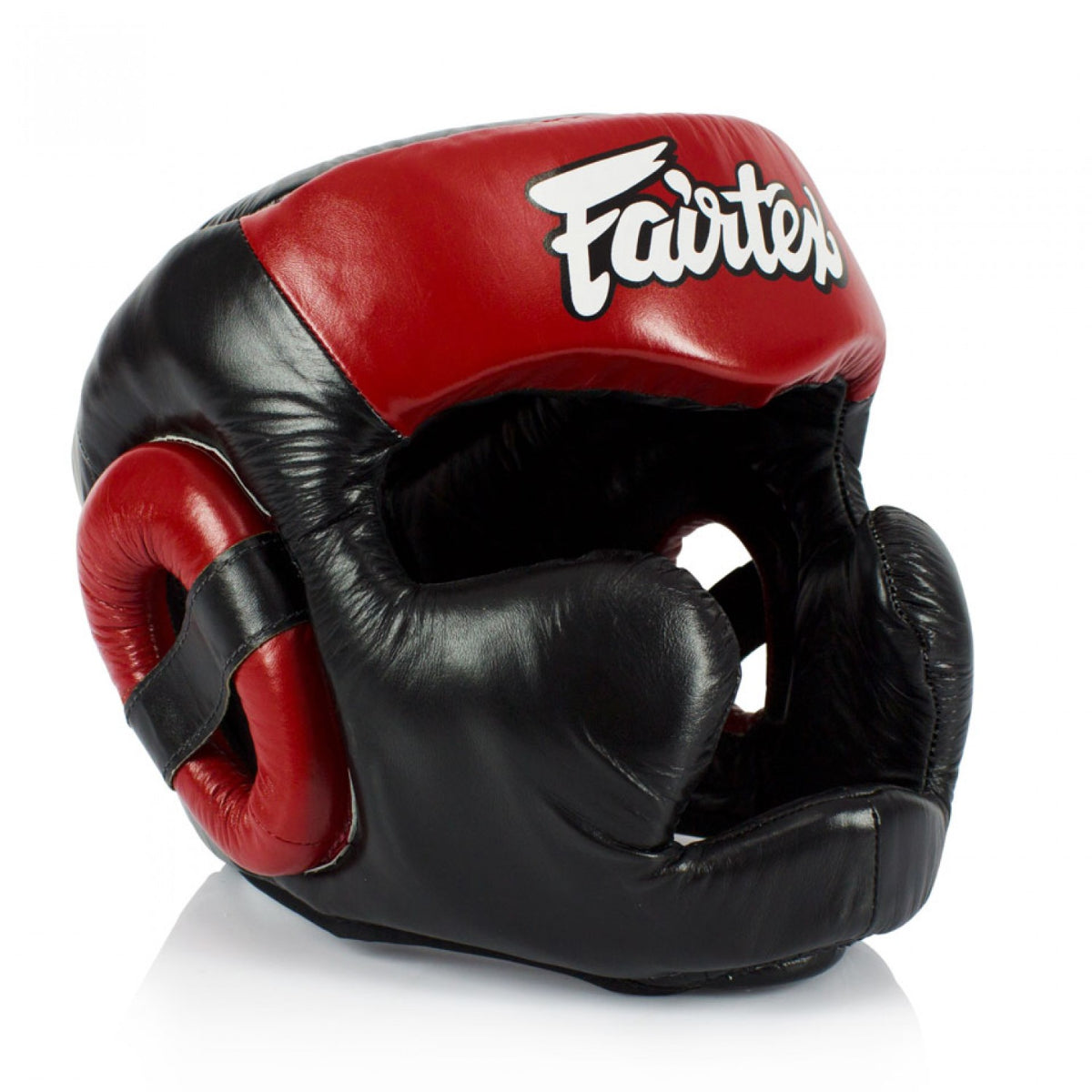 Ochraniacz głowy Fairtex HG13 czarno-czerwony