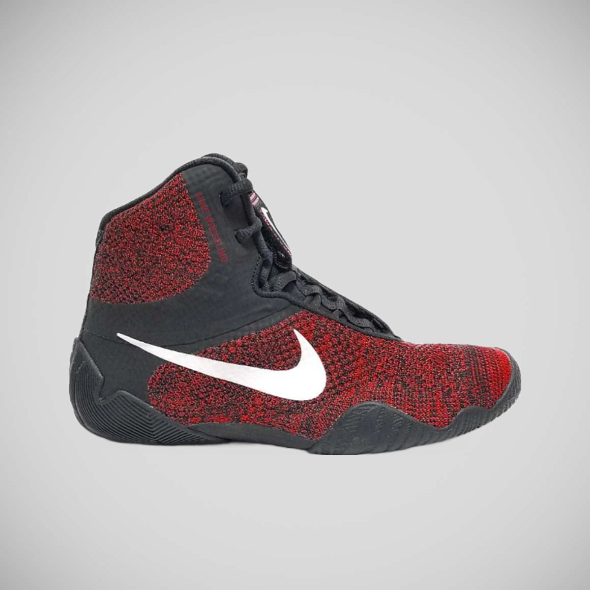 Stivali di wrestling nike tawa nero/rosso