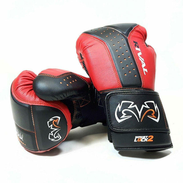 Rival RB10 Intelli-shock Bag Gloves Black/Red