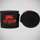 Venum 2.5m Kontact Boxing Hand Wraps Black/Red