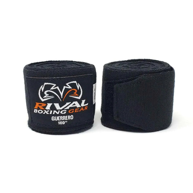 Rival Guerrero 120cm - 210cm Hand Wraps Black