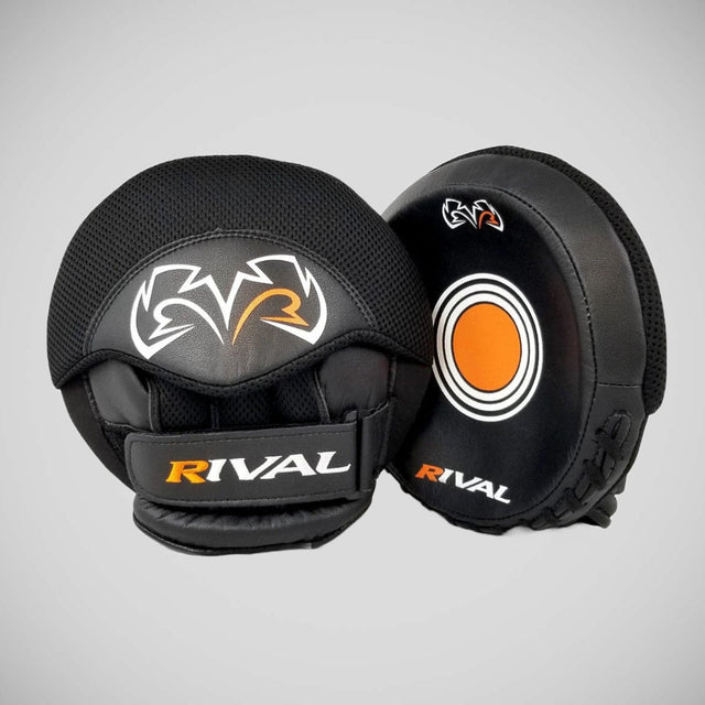 Rival RPM5 Parabolic Punch Mitts Black
