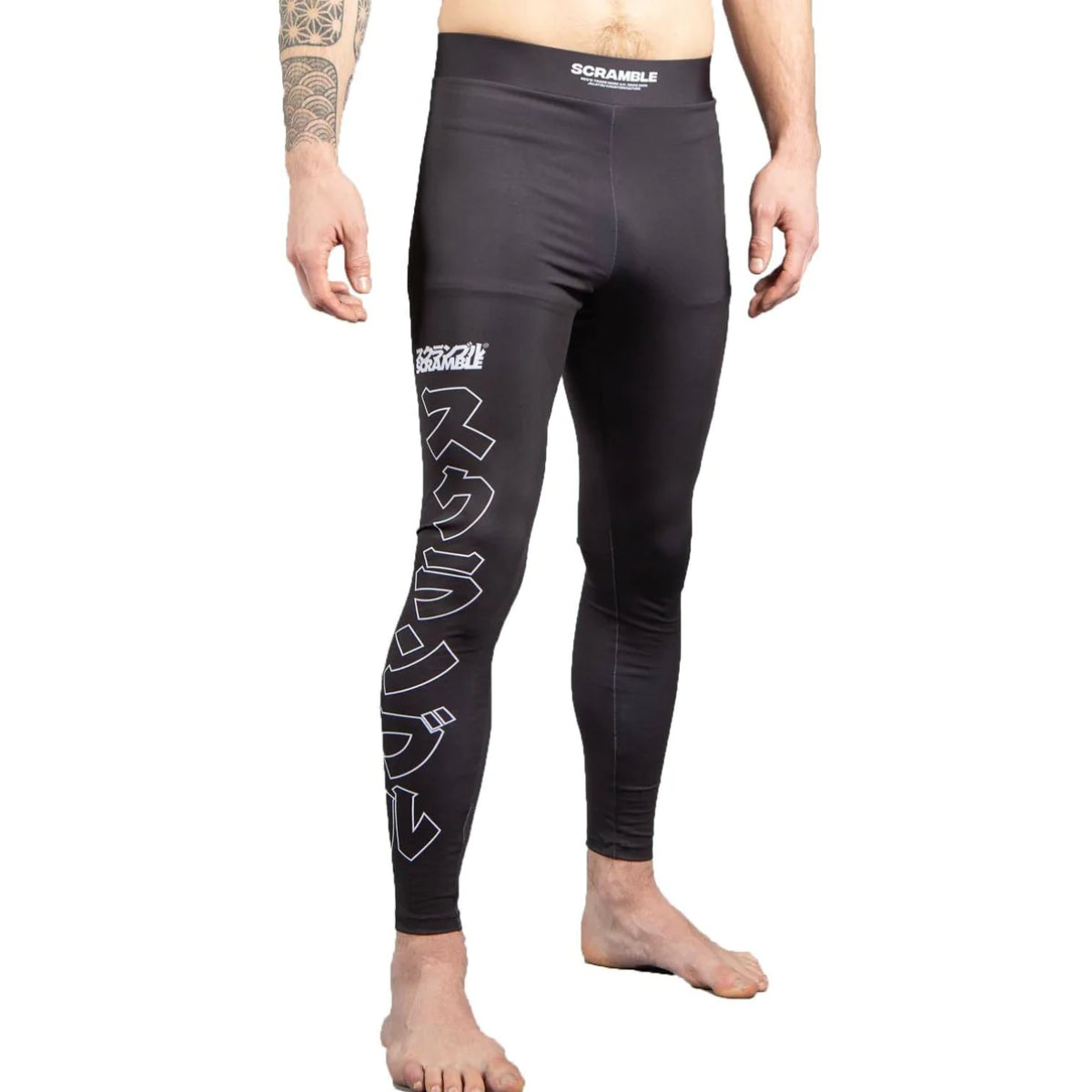 Black Scramble BASE Spats