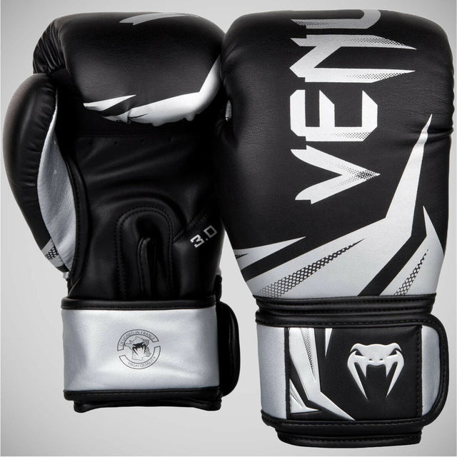 Venum Challenger 3.0 Boxing Gloves Black/Silver