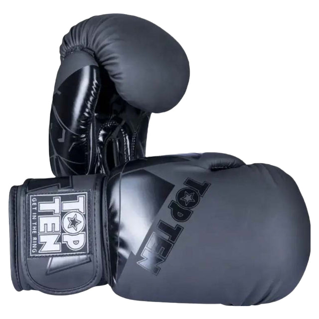 Top Ten The Splitter Boxing Gloves Black