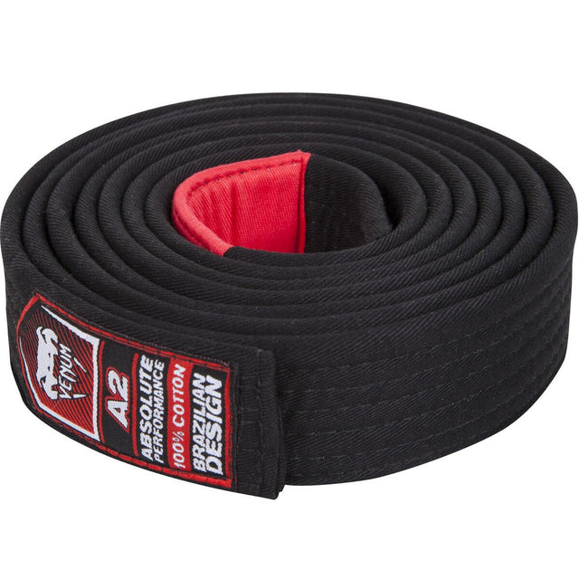 Venum Brazilian Jiu-Jitsu Belt Black