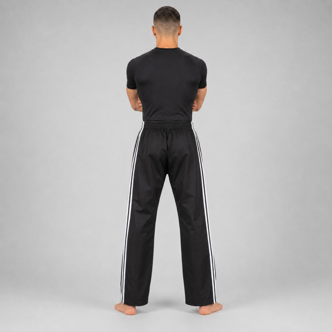Bytomic Adult Double Stripe Contact Pants Black/White