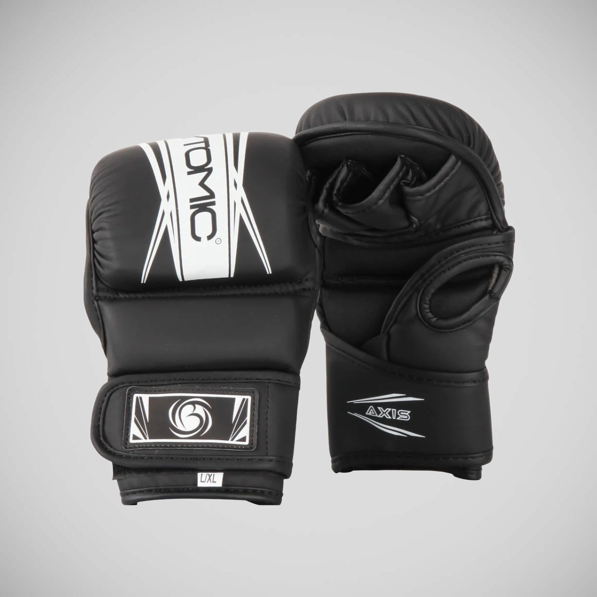 Bytomische Achse MMA Sparring Handschuh Kinder schwarz/weiß