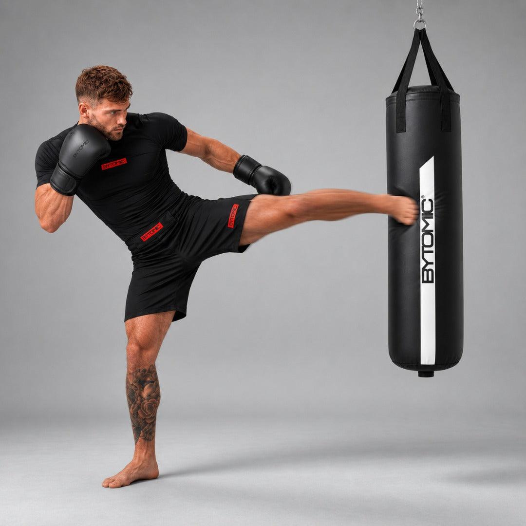 Bytomic Red Label 4ft Punch Bag Black/White