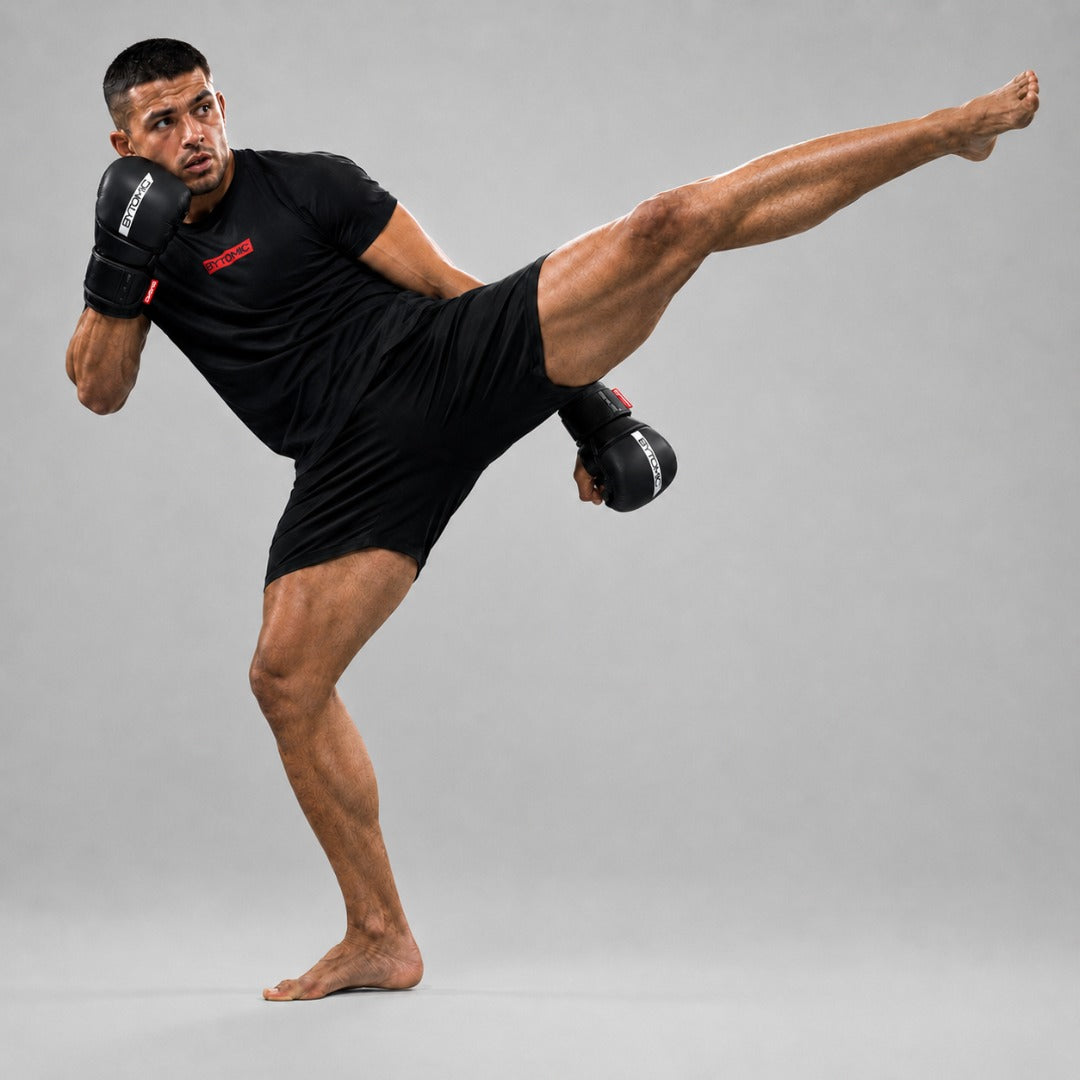 Bytomic Red Label MMA Sparring Gloves Black/White