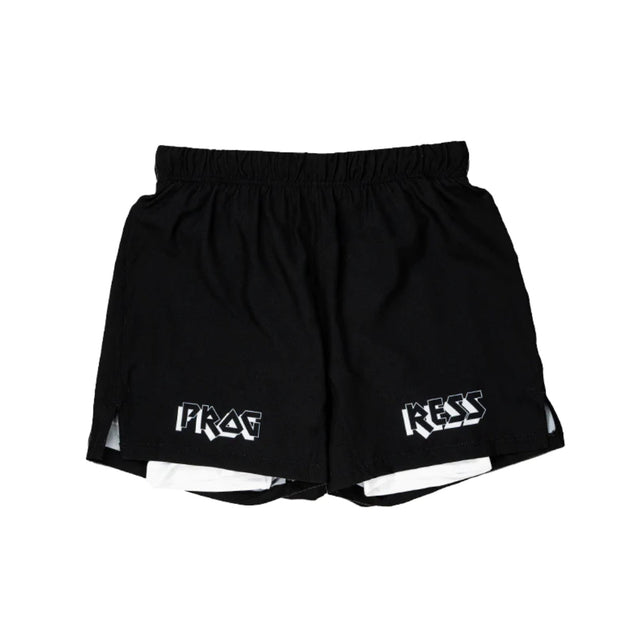 Progress Bengal Hybrid Shorts Black/White