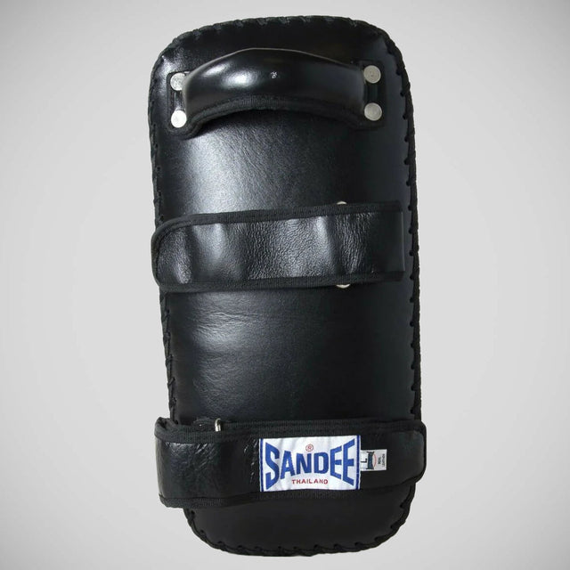 Sandee Leather Authentic Large Flat Thai Pads Black/White