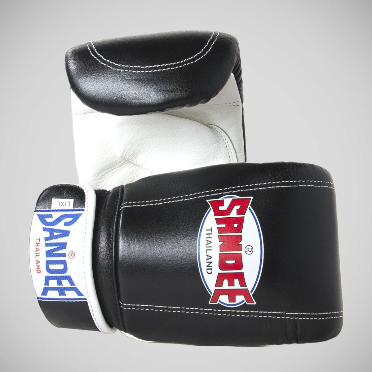 Sandee Leather Bag Gloves Black/White