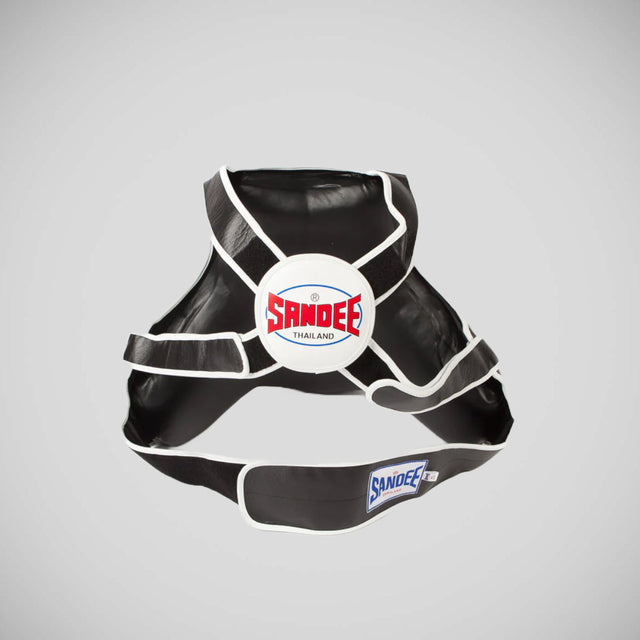 Sandee Leather Full Body Coaching Pad Black/White