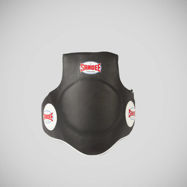 Sandee Leather Full Body Coaching Pad Black/White