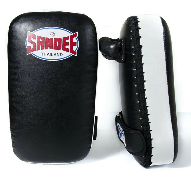 Sandee Small Flat Thai Pads Black/White