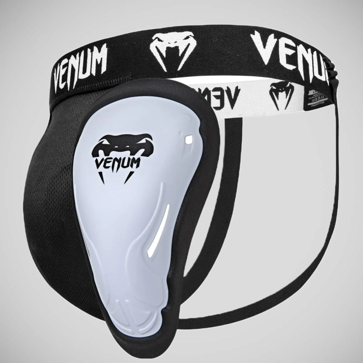 Venum Challenger Mens Groin Guard Black/White