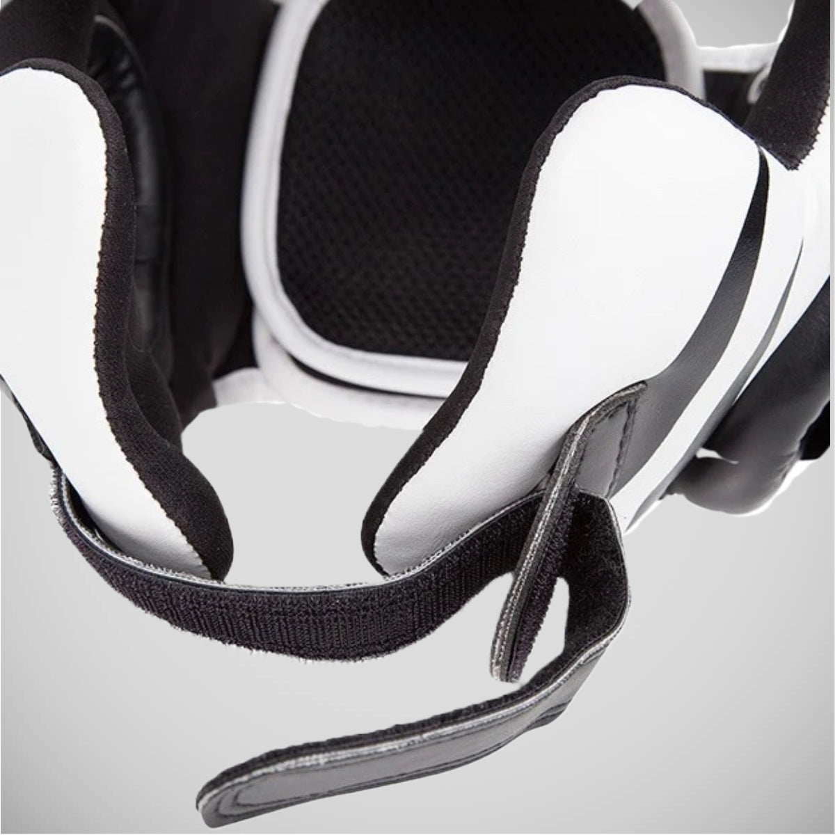 Venum Challenger V2 Hook & Loop Head Guard Black/White