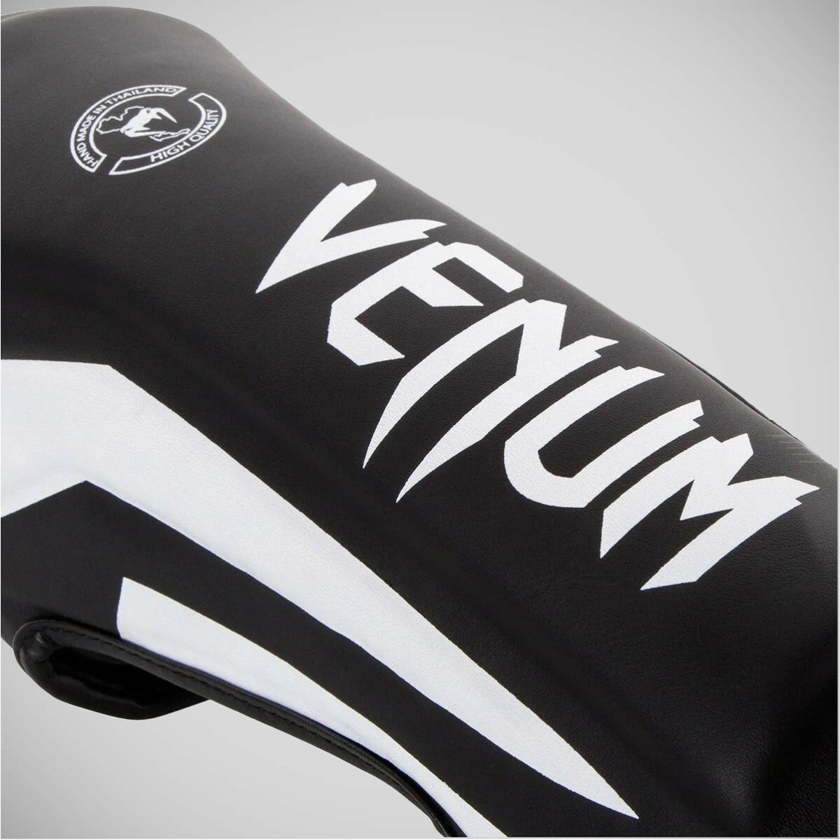 Venum Elite Shin Guards Black/White