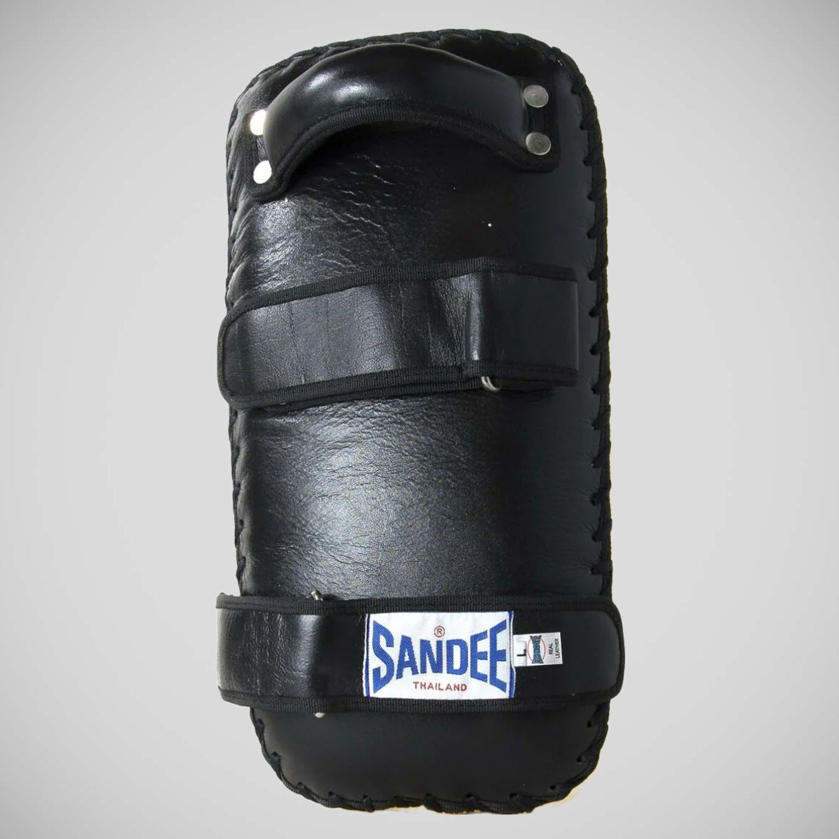 Sandee Leather Authentic Large Flat Thai Pads Black/Yellow