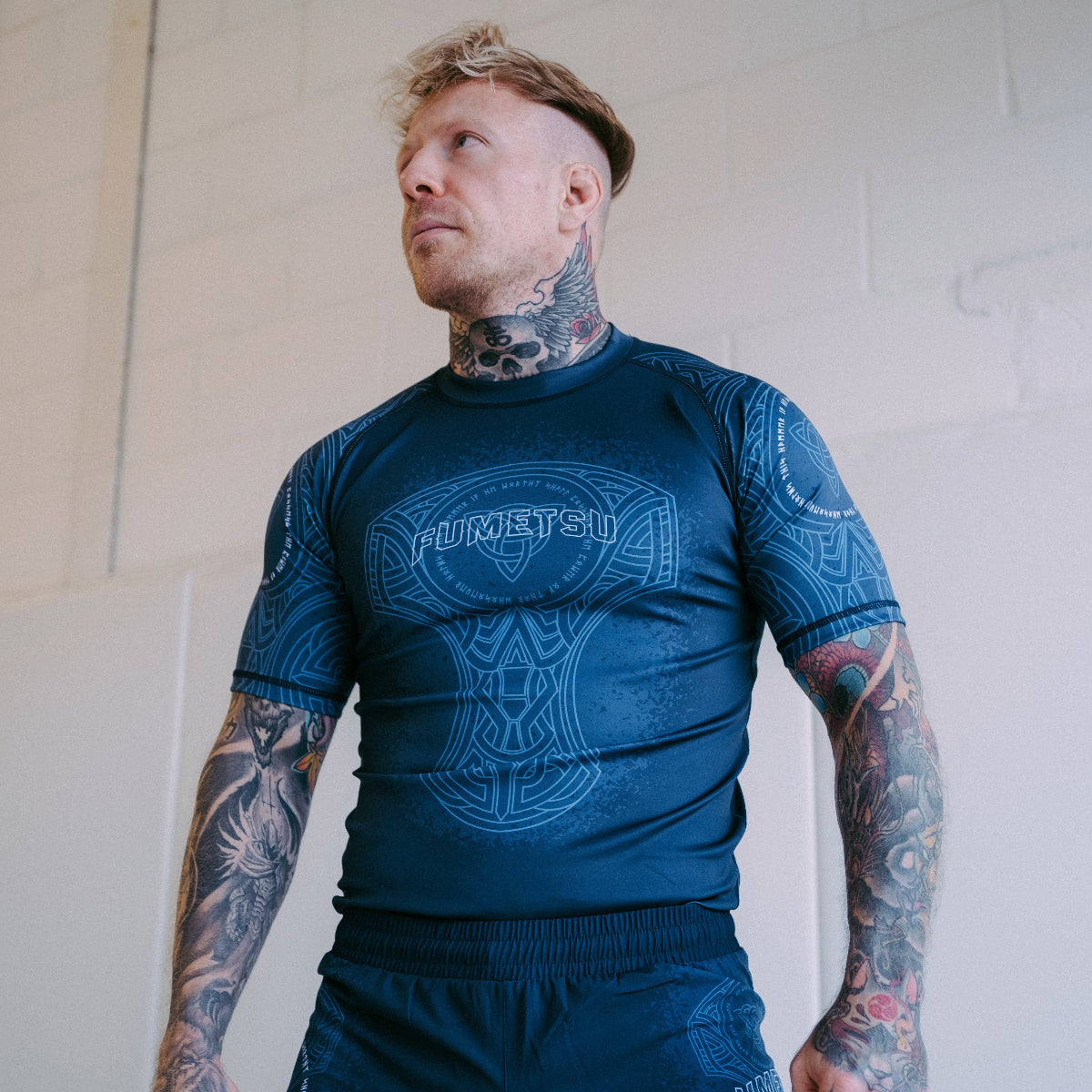 Fumetsu Mjolnir с коротким рукавом с коротким рукавом Spearge Blue/Black